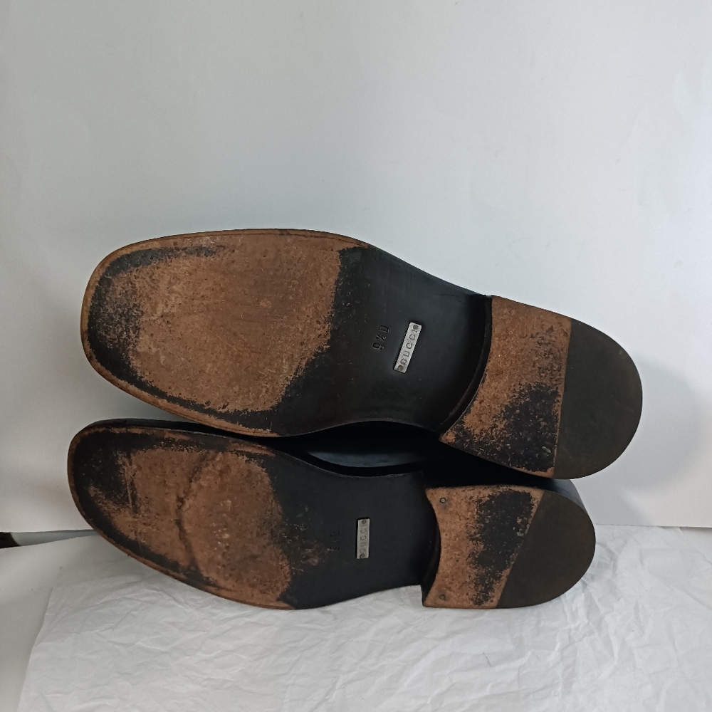 Gucci men's iconic horsebit Loafers size 9.5D - Picture 6 of 16